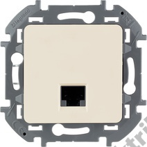 Розетка комп. Inspiria RJ45 слоновая кость Leg 673826