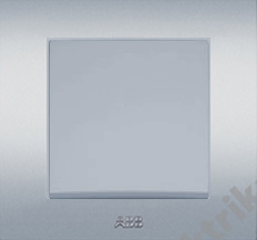 Рамка 1-м Cosmo алюм. ABB 612-011000-271