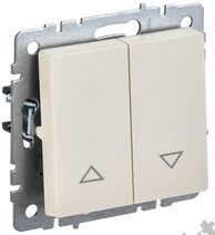 Мех-м выкл. жалюзи BRITE беж. IEK BR-V15-0-10-K10 