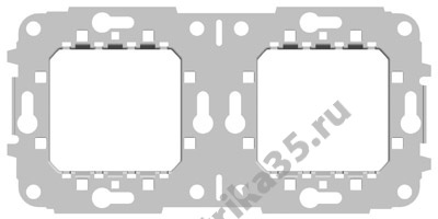 Суппорт стальн.  на 2 поста без монтаж. лапок ABB 2CLA227290N1001