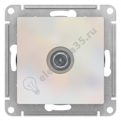 Мех-м розетки TV ATLAS жемчуг SchE ATN000493