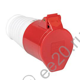 Розетка кабельная 32А 3Р+N+Е IP44 переносная 380В EKF (ps-225-32-380)