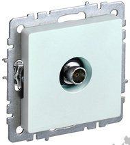 Мех-м розетки BRITE TV оконеч., жемчуг IEK BR-A10-O-K36