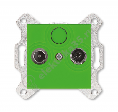 Розетка TV-R Levit оконечная зел. ABB 2CHH083503A6067
