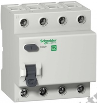 Выключатель дифференциального тока (УЗО) 4п 25А 30мА тип AC EASY9 SchE EZ9R34425