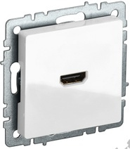 Мех-м розетки BRITE HDMI, бел. IEK BR-H10-K01	