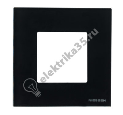 Рамка 1-п 2мод. Zenit антрацит ABB N2271 AN 2CLA227100N1801