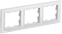 Рамка 3-м BRITE бел. IEK BR-M32-K01