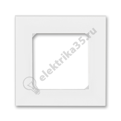 Рамка Levit 1п бел./ледяной ABB 2CHH015010A6001