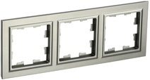 Рамка 3-м BRITE шампань IEK BR-M32-K37	