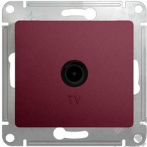 Мех-м розетки TV оконеч. GLOSSA, баклаж. SchE GSL001191