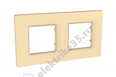 Рамка 2-м Unica quadro карам. SchE MGU4.704.36