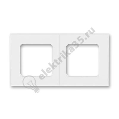 Рамка Levit 2п бел./бел. ABB 2CHH015020A6003