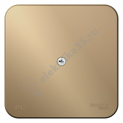 Коробка распред. ОП BLANCA IP42 титан SchE BLNRK000014