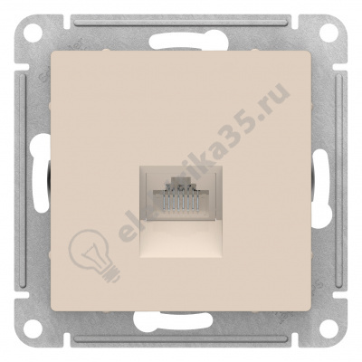 Мех-м розетки комп. ATLAS RJ45 беж. SchE ATN000283
