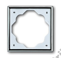 Рамка 1-м Impuls хром ABB 2CKA001754A4514