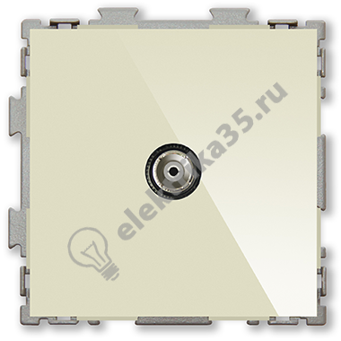 Механизм розетки TV Беж  CGSS PL-W201V-BGG