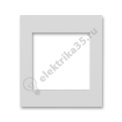 Накладка на рамку Levit 55х55 внешняя бел. ABB 2CHH010255A4003