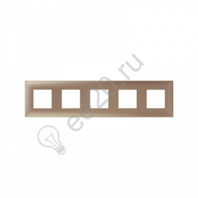 Рамка 5 постов (10мод.) Avanti "Кремовый жемчуг" DKC 4425900
