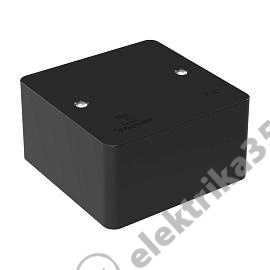 Коробка распределительная Черная 85х85х45мм Промрукав (40-0460-9005)