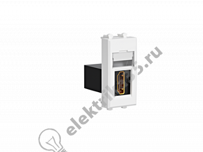 Розетка HDMI 1мод. Avanti "Белое облако" тип А-А модульная DKC 4400251