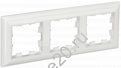 Рамка 3-м BRITE бел./бел. IEK BR-M32-12-K01