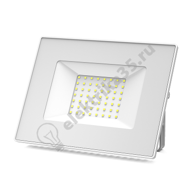 Прожектор Led 50Вт 6500 К 3500Лм IP65 бел GAUSS 613120350 гарантия 2 года 