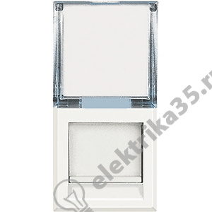 BT Axolute White Розетка компьютер RJ45 6 кат. UTP, тип коннектора - IDC 1 мод HD4279C6