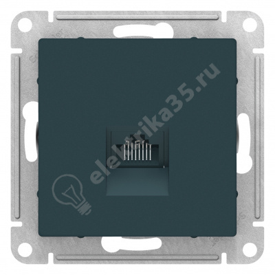 Мех-м розетки комп. ATLAS RJ45 изумруд SchE ATN000883