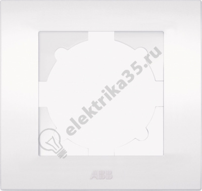 Рамка 1-м Cosmo бел. ABB 612-010200-271