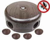 Коробка распред. коричневый пластик 110мм BIRONI B1-522-22-К