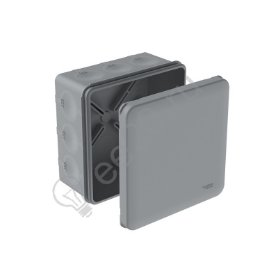 Коробка распределительная серая 100х100х50 IP66 (под пистолет)MultiBox SEIMT351981