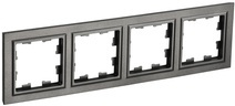 Рамка 4-м BRITE темн.бронза IEK BR-M42-K45 