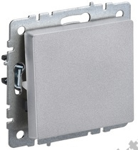 Мех-м выкл. 1-кл. BRITE алюм. IEK BR-V10-0-10-K47