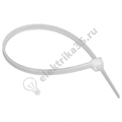 Стяжки нейл. КСС 4х300  (100шт.) бел. Fortisflex