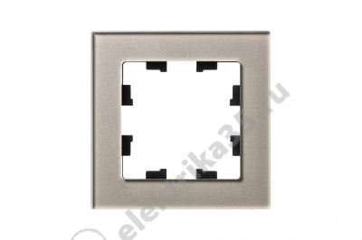 Рамка 1-м ATLASDESIGN NATURE стекло шампань SchE ATN320501