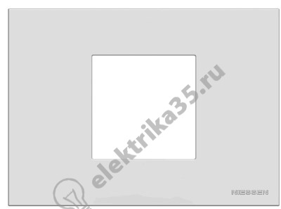 Рамка 2мод. Zenit итал. станд. шампань ABB 2CLA247200N1901