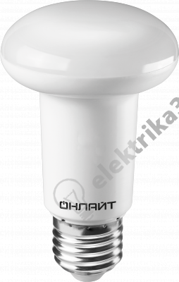 Лампа светодиодная LED зеркальная 8вт 230в E27 R63 белый ОНЛАЙТ (71654 ОLL-R63)
