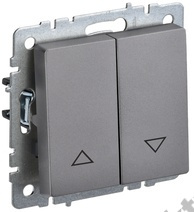 Мех-м выкл. жалюзи BRITE сталь IEK BR-V15-0-10-K46 