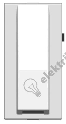 Вывод кабельный 1мод. Zenit серебристый ABB 2CLA210700N1301