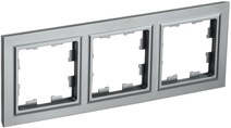 Рамка 3-м BRITE сталь IEK BR-M32-K46