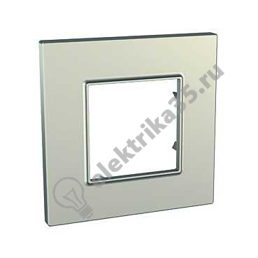 Рамка 1-м Unica quadro титан SchE MGU6.702.57