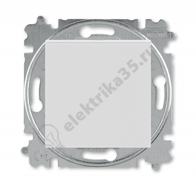 Переключатель 1-кл. Levit сер./бел. ABB 2CHH590645A6016