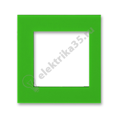 Панель сменная Levit на рамку 1 пост зел. ABB 2CHH010150A8067