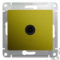Мех-м розетки TV оконеч. GLOSSA фисташк. SchE GSL001091