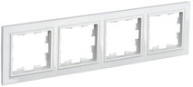 Рамка 4-м BRITE бел. IEK BR-M42-K01