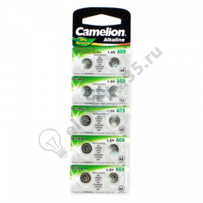 Элемент питания Camelion G 9(LR936)  LR936