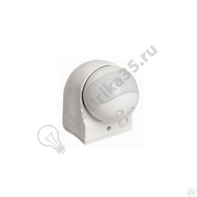 Датчик дв. ИК настенный 1100w 180 гр. 10м IP44 белый (ДД 010 бел.)