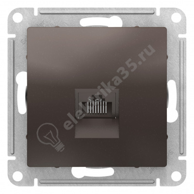 Мех-м розетки комп. ATLAS RJ45 мокко SchE ATN000683