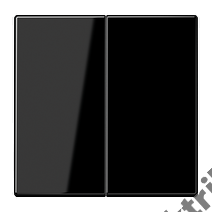 JUNG LS 990 Черная Клавиша 2-ая LS995SW